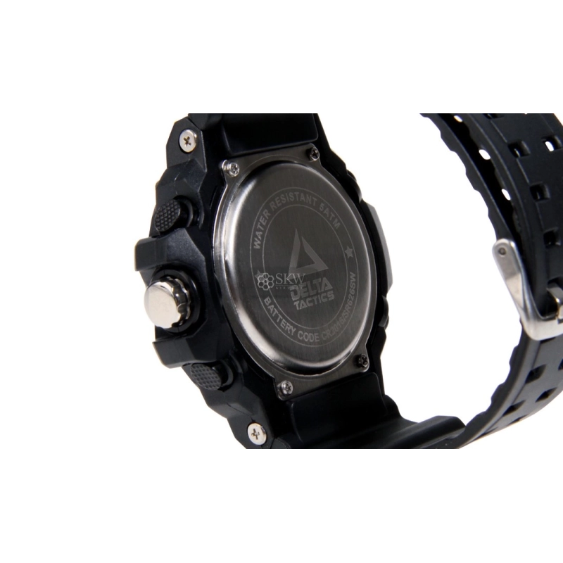 MONTRE TACTIQUE ANALOGIQUE ET DIGITALE NOIRE DELTA TACTICS