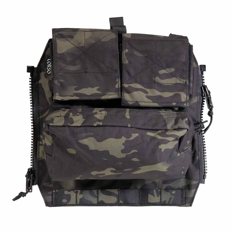 Back Panel Buccanner MK1 - Corso Tactical - MULTICAM BLACK
