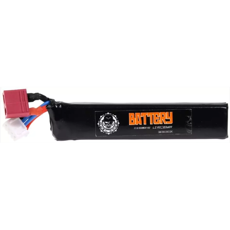 BATTERIE LI-PO 11.1V 800MAH 15C T-DEAN DUEL CODE