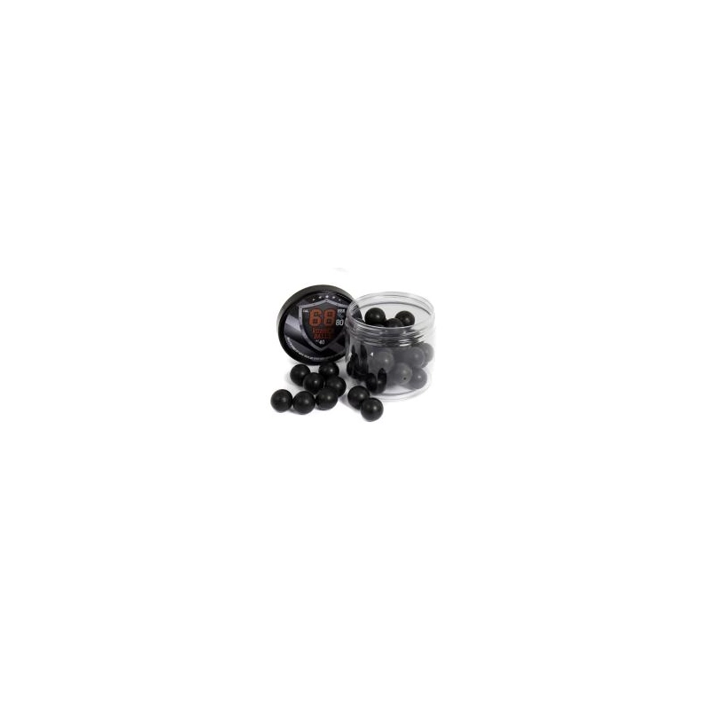 BILLES GOMME COGNE CAL68 CAOUTCHOUC - 40 PCS