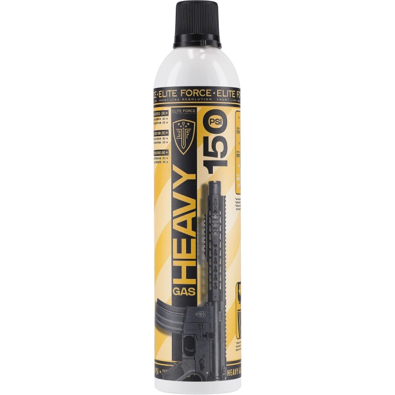 BOMBE GAZ 560 ML ELITE FORCE HEAVY GAS 150 PSI