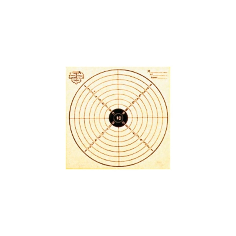 CIBLE 15X15 NOIRE X100