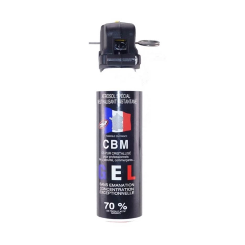 DM Diffusion - Aérosol de défense GEL 100ML CS Poignée Standard