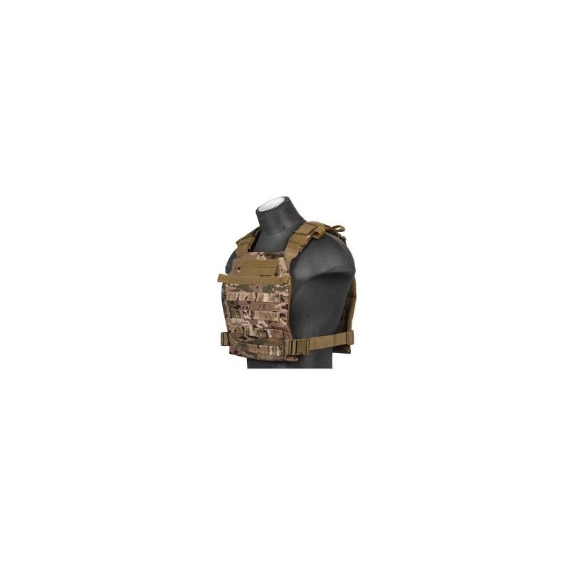Gilet léger Plate carrier CAMO 1000D