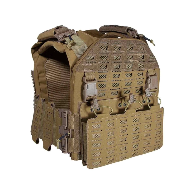 Gilet tactique porte-plaques Drake MK4 - Corso Tactical - COYOTE