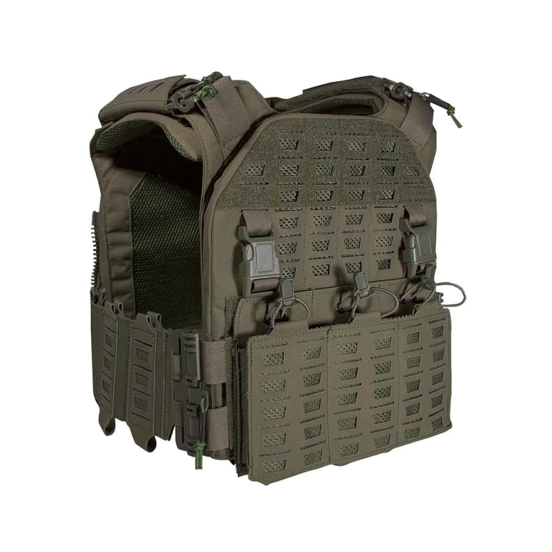 Gilet tactique porte-plaques Drake MK4 - Corso Tactical - RANGER GREEN