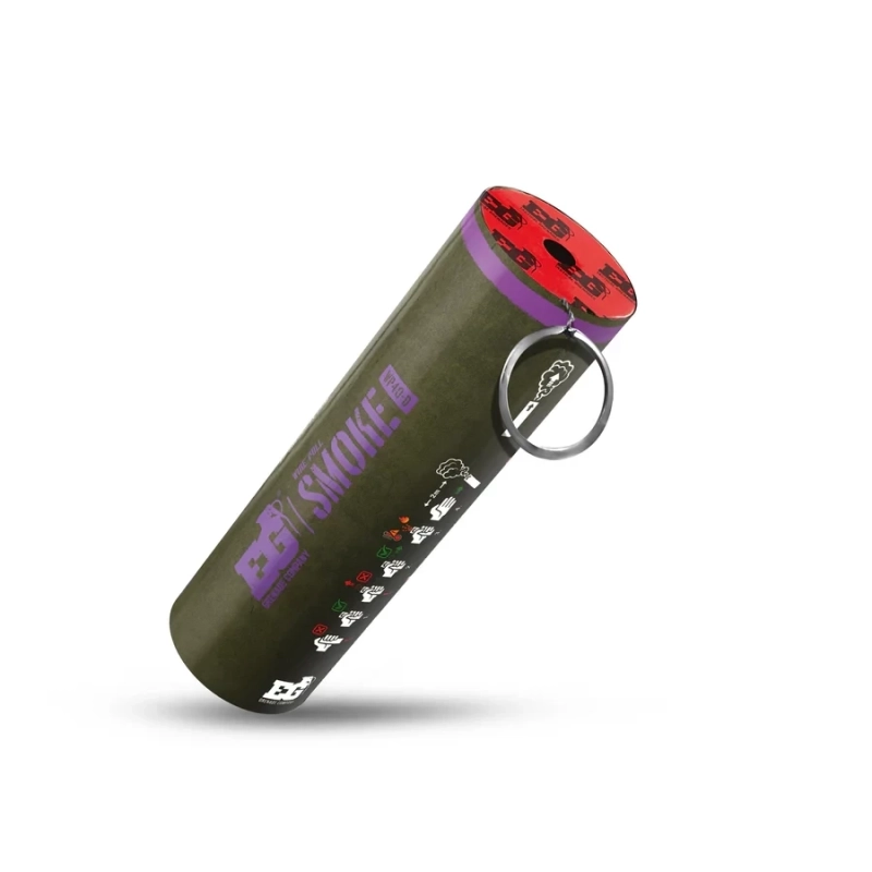 Grenade fumigène Enola Gaye WP40-D - Violet