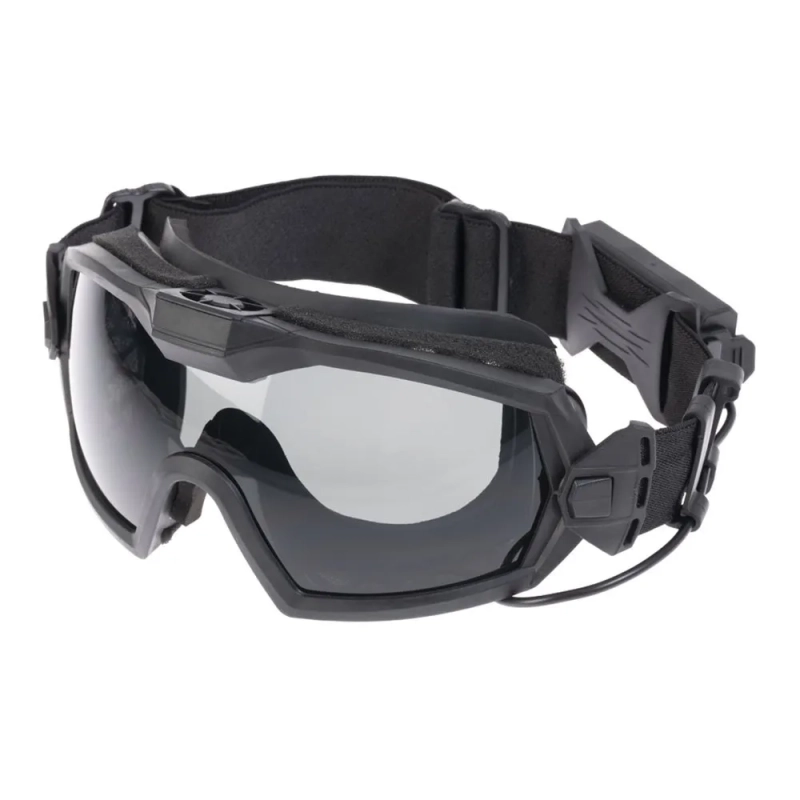 LUNETTES REGLABLES AVEC VENTILATEUR - NOIR & TAN - FMA