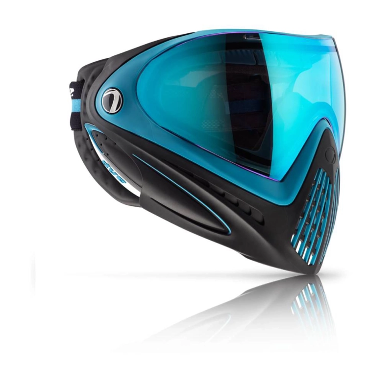 Masque Dye I4 thermal - Power Blue - Bleu/Noir