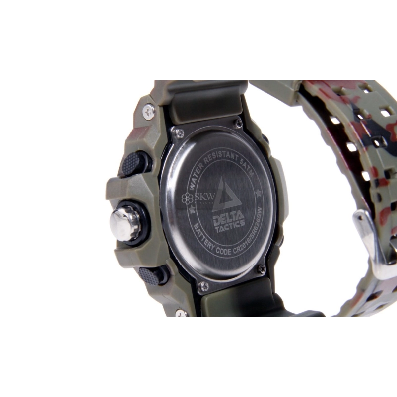 MONTRE TACTIQUE ANALOGIQUE ET DIGITALE NOIRE DELTA TACTICS