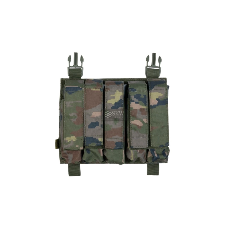 PANNEAU RABAT SMG 9MM FORCE WOODLAND ESPAGNOL DELTA TACTICS