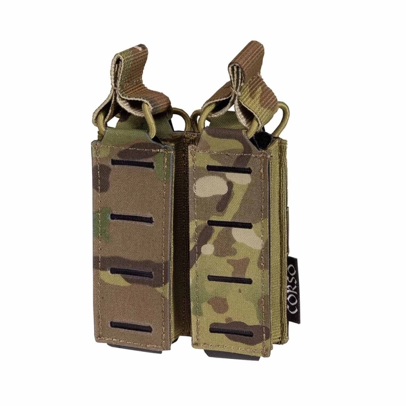 Poche porte-chargeurs double pour pistolet Dagger MK1 Laser - Multicam