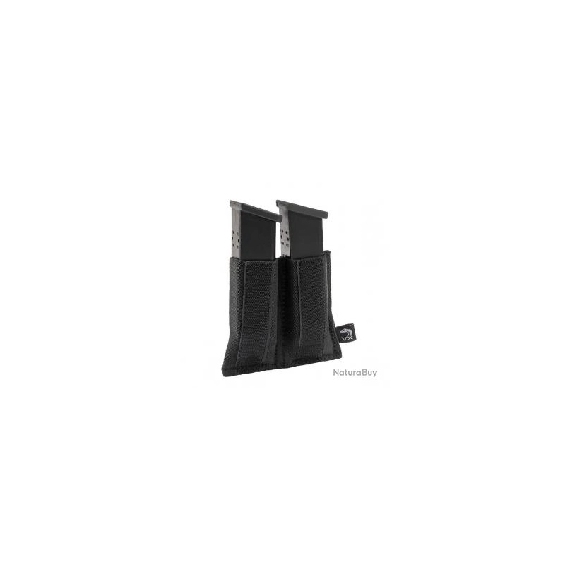Porte chargeur double VX Pistol Viper NOIR
