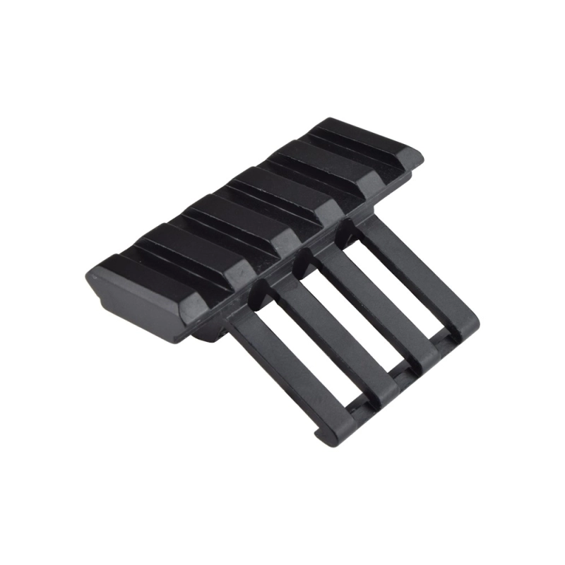RAIL JS-TACTICAL STANDARD 20mm AVEC MONTAGE 45° NOIR (JS-S5L)