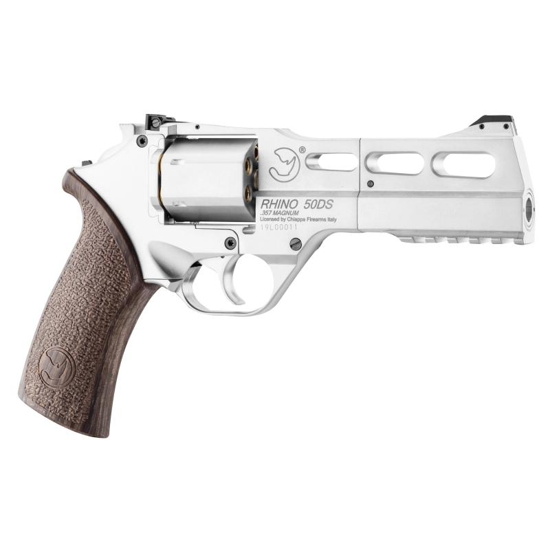 Réplique Airsoft revolver CO2 CHIAPPA RHINO 50DS Nickel 0,95J