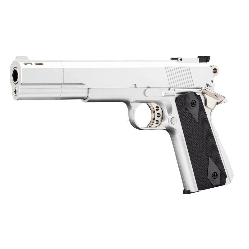 Réplique GNB Gaz 1911 long silver 0.5J