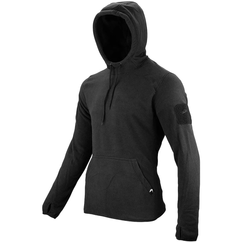 Sweat en polaire noir avec capuche Viper Tactical S